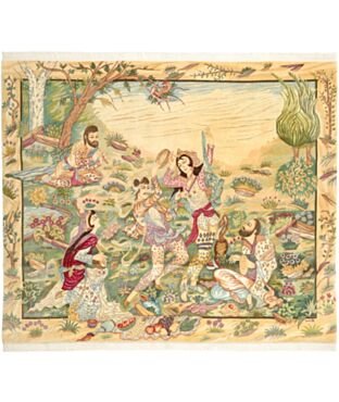 Tabriz 50 Raj Figural 